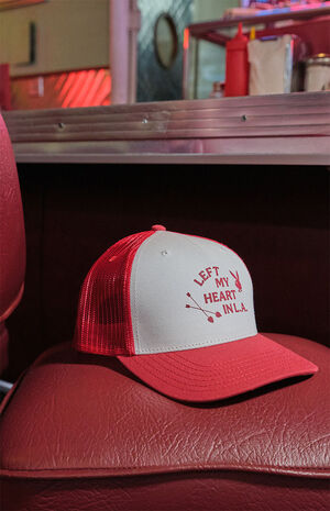 By PacSun Left My Heart Trucker Hat image number 2
