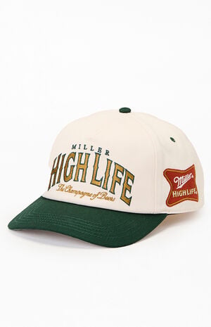 Miller High Life Snapback Hat image number 4