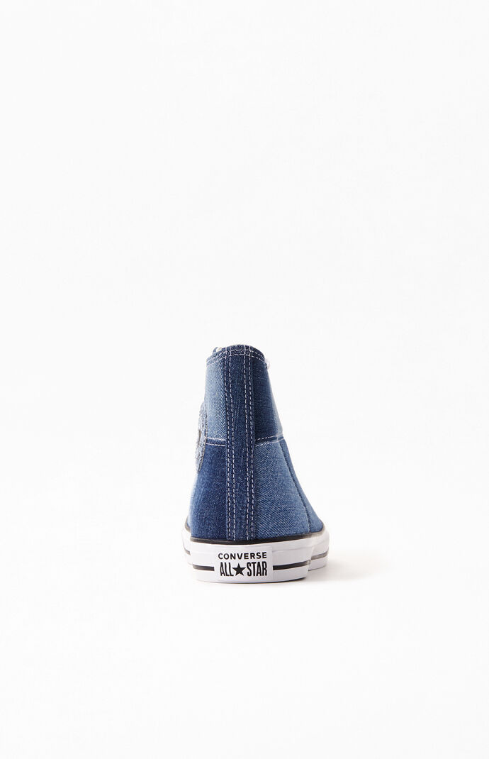 Converse Denim Chuck Taylor All Star High Top Shoes PacSun
