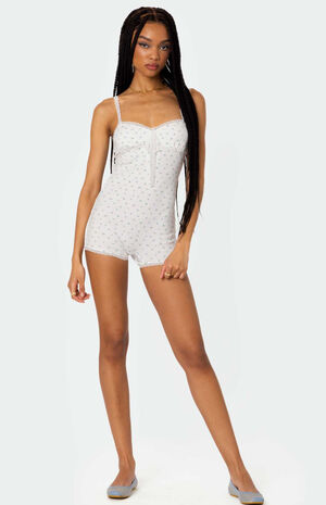 Very Berry Lacey Romper image number 5