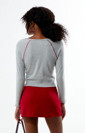 By PacSun Long Sleeve Raglan T-Shirt image number 3