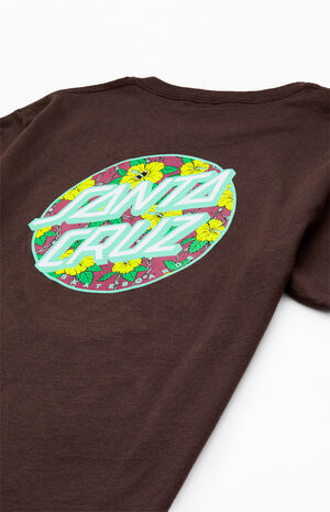 Kids Screaming Hibiscus Dot T-Shirt image number 4