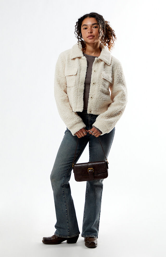 Teddy jacket pacsun shop