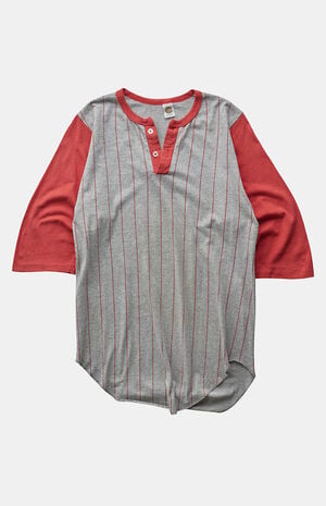 '90s Striped Baseball T-Shirt image number 1