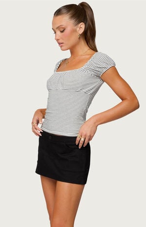 Oleana Gathered Bust Top image number 2