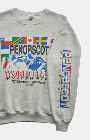 90s Penorscot Wilderness Expeditions Crew Neck Sweatshirt image number 2