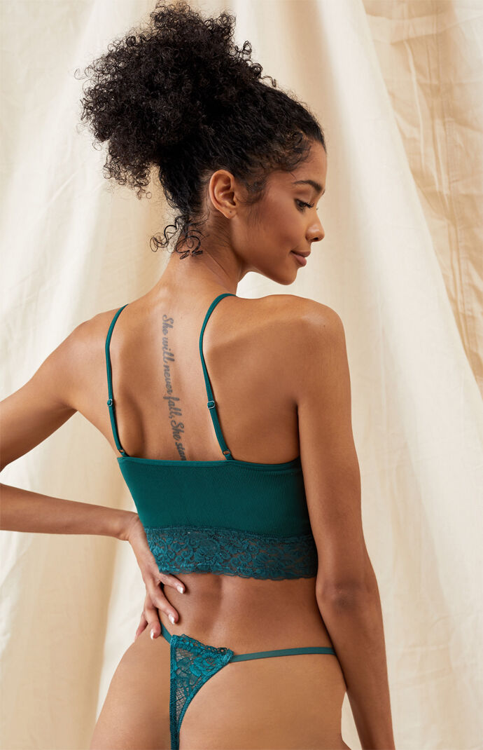 Dawn Seamless Ribbed Longline Bralette
