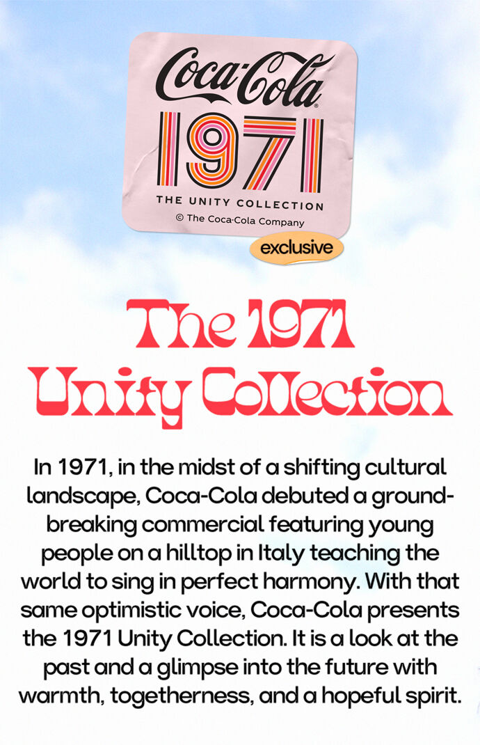 x Coca-Cola Yellow Sun Sweatshirt