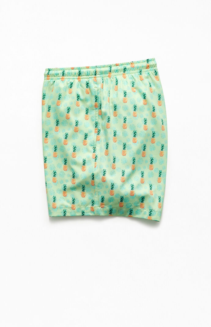 Pineapple Vibes 14" Swim Shorts