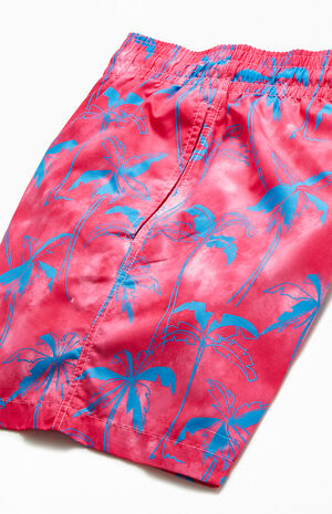 Palm Tie Dyed 16" Swim Trunks Palm Tie Dyed 16" Swim Trunks image number null