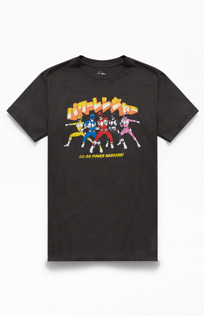 power rangers graphic tee