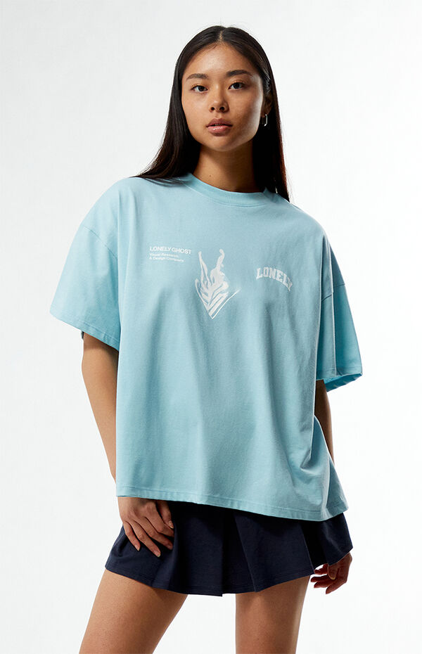 LONELY GHOST Commune Oversized T-Shirt