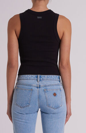 Heather Icon Long Singlet Tank Top image number 2