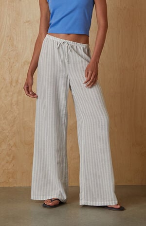 Striped Linen Pants image number 2