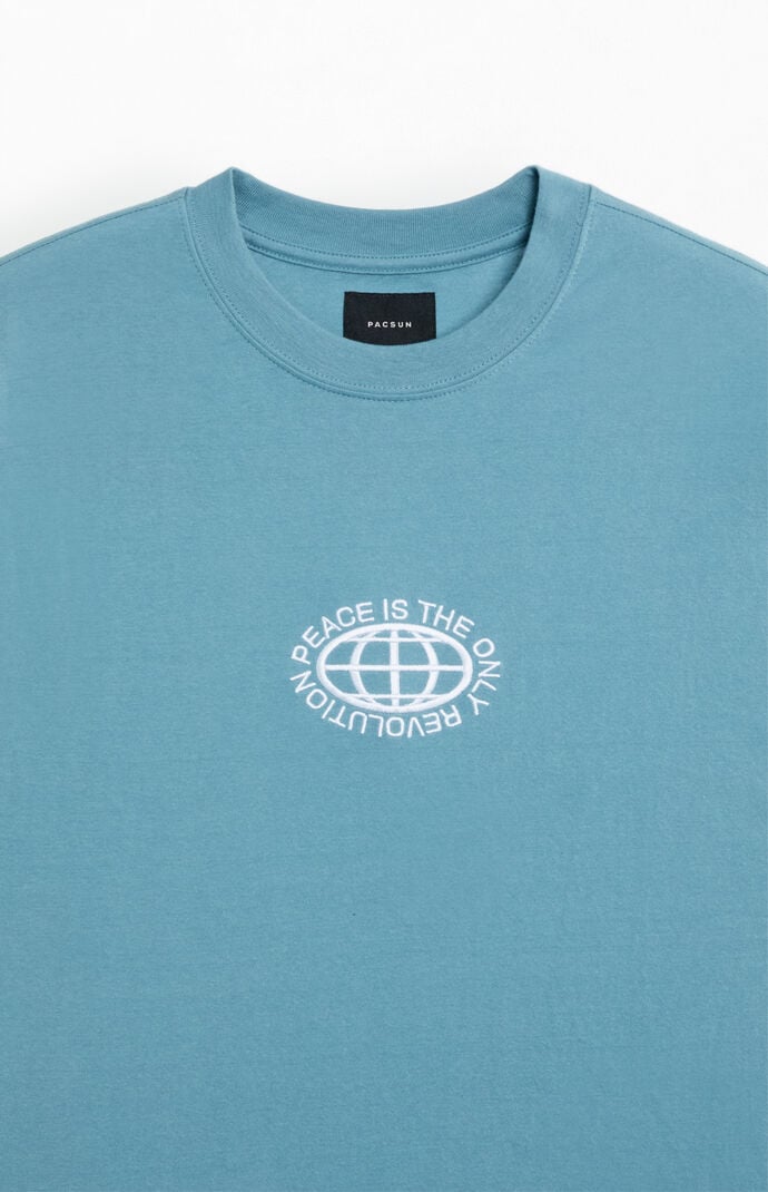 Pacsun World Peace Embroidered T-Shirt | Pacsun