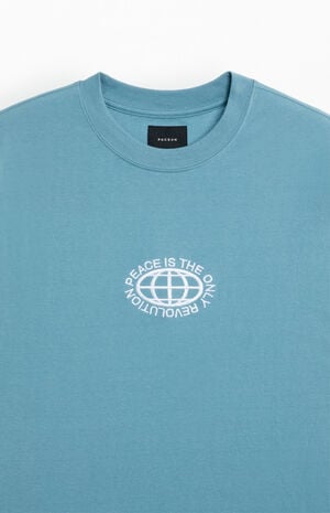 World Peace Embroidered T-Shirt image number 2