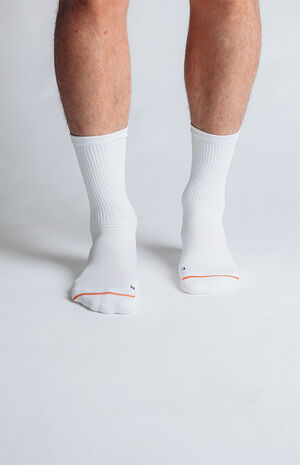 White System Crew Socks image number 2