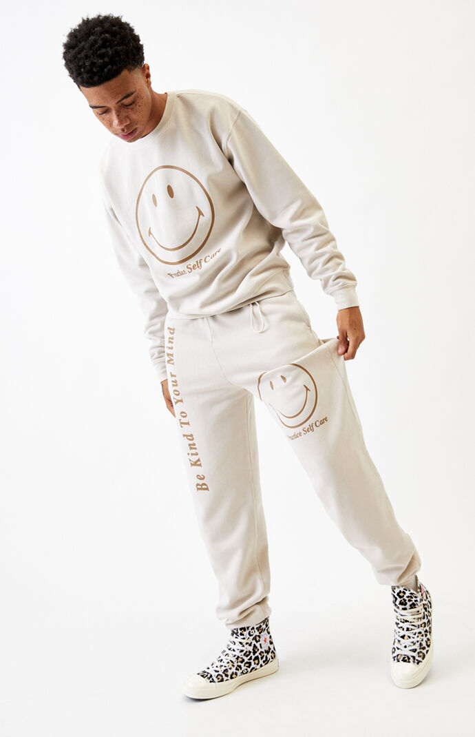 Smiley Self Care Sweatpants
