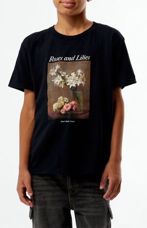 x Pacsun Kids Roses & Lilies T-Shirt image number 2