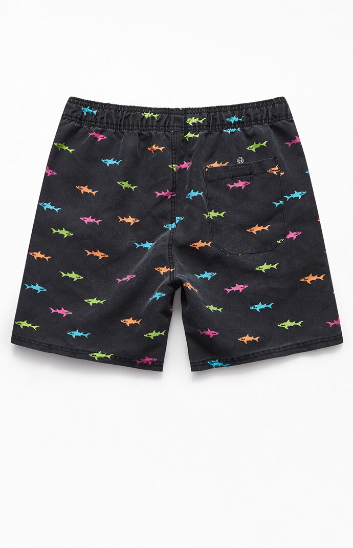 Neon Chubby 17" Swim Trunks