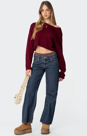 Shyrah Oversized Knit Top image number 2