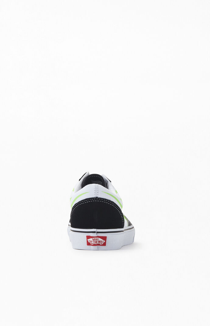 Vans Neon Flame Old Skool Shoes PacSun