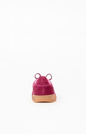 Women's Pink Gazelle Indoor Sneakers image number 3