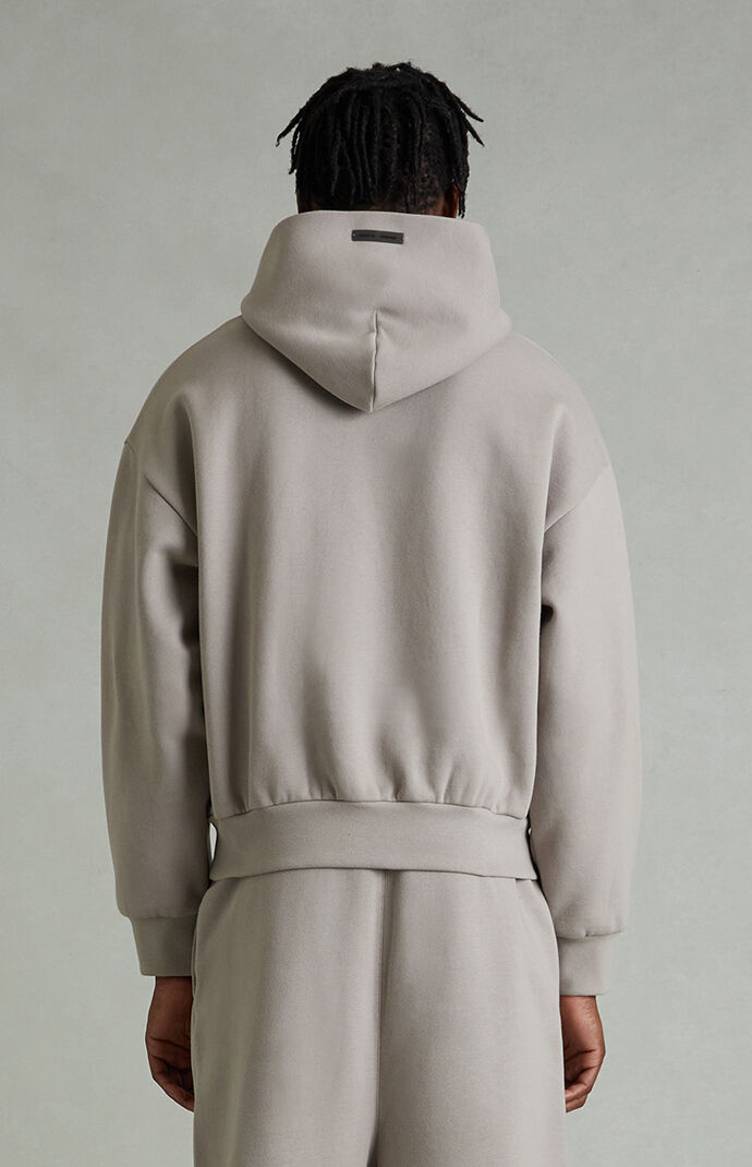 Fear of God ESSENTIALS Smoke Grey Classic Fit Hoodie | Pacsun