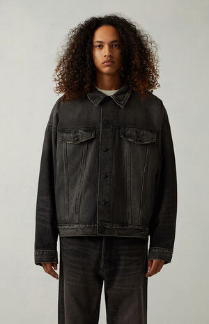 Black Denim Jacket image number 2