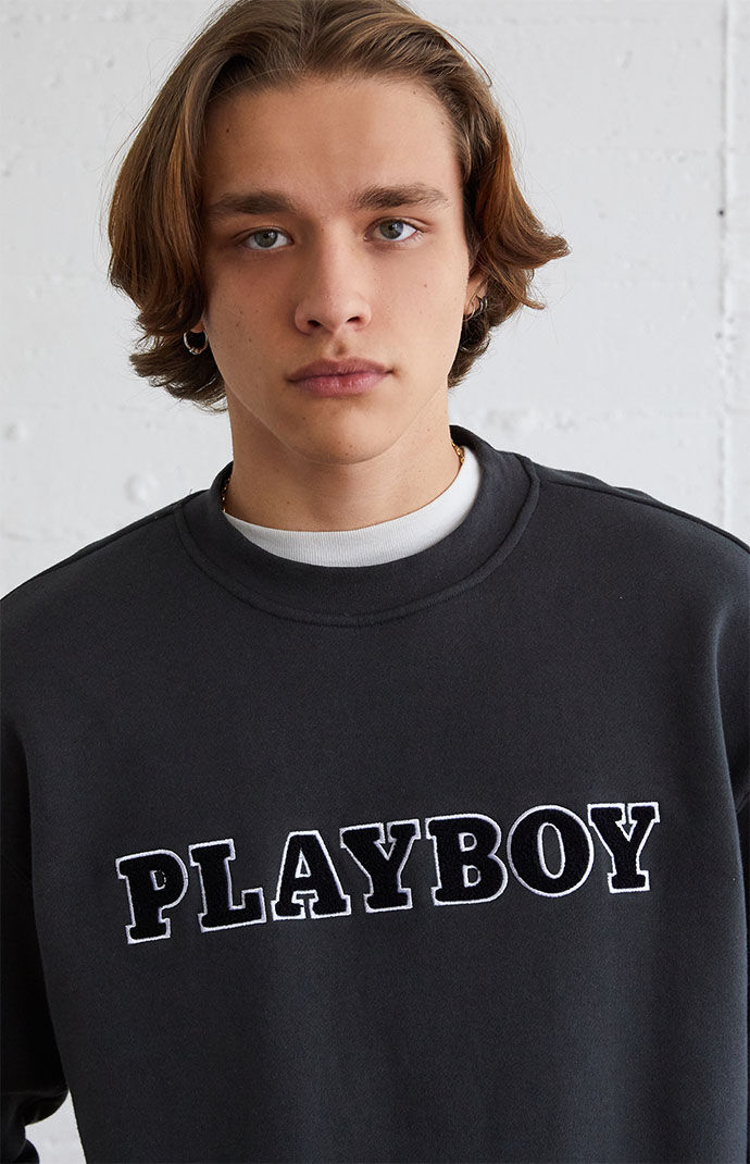 Playboy by pacsun hot sale house crew neck sweatshirt