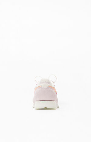 Women's Lilac Classic Leather & Suede Sneakers image number 3