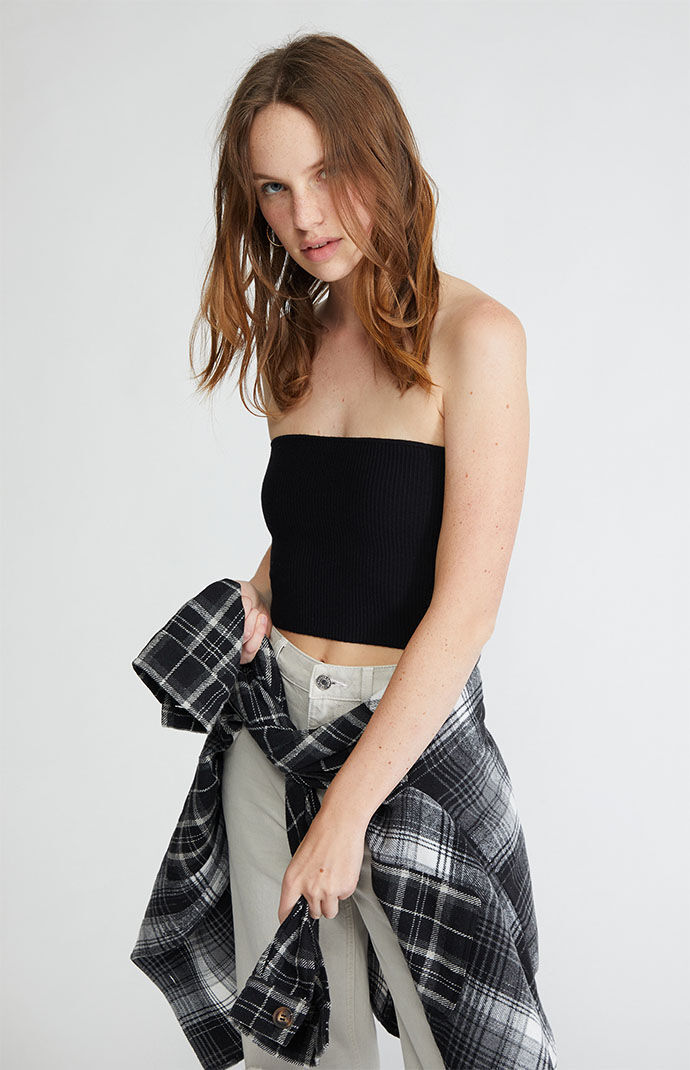 LA Hearts Basic Sweater Tube Top | PacSun LA Hearts Basic Sweater Tube Top | PacSun
