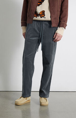 Green Corduroy Trouser Pants image number 2