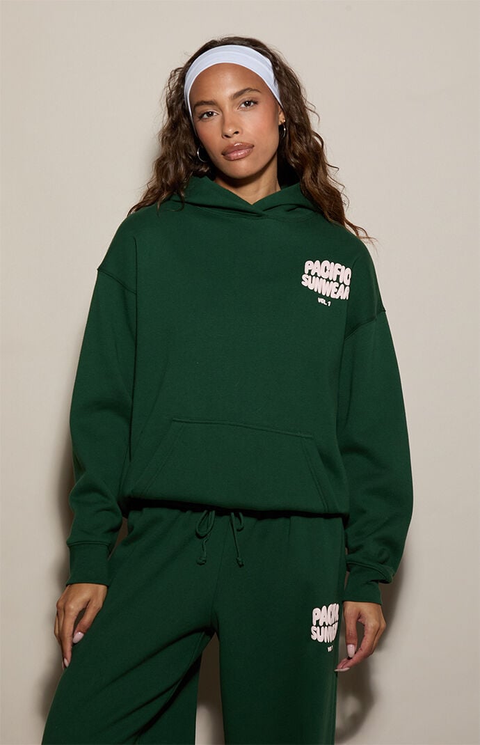Pacsun Pacific Sunwear Bubble Puff Graphic Hoodie