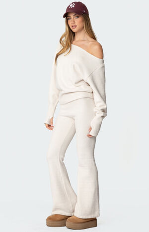 Plush Flared Pants image number 3