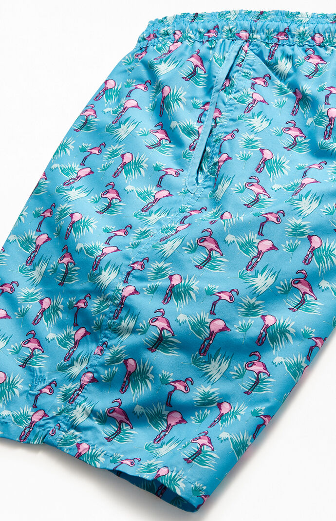 Flamingo 19" Swim Trunks