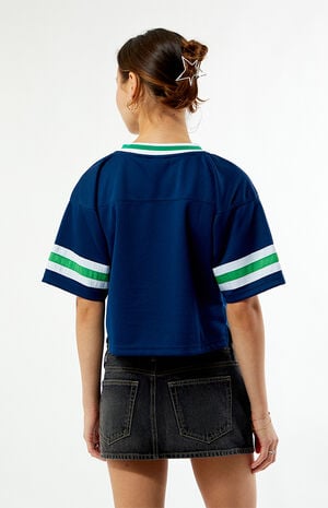 Notre Dame Cropped Football Jersey image number 3