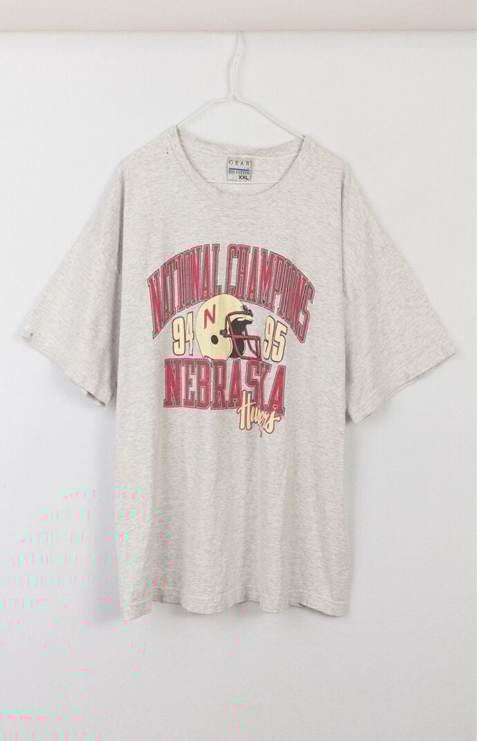 Upcycled Huskers T-Shirt