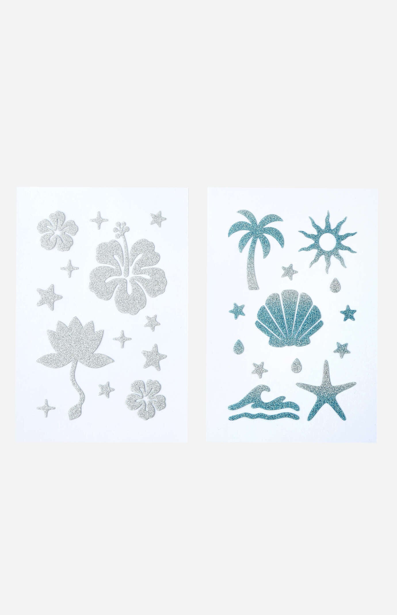 NEVER HAVE I EVER Coastal Vibe Sun Tan Stickers