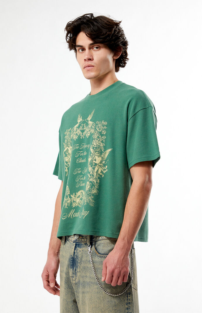 Pacsun Made To Stay Waffle Knit T-Shirt