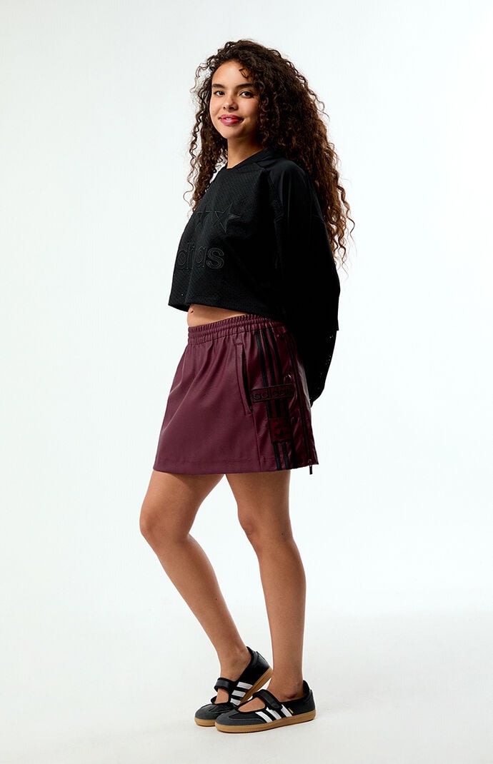 adidas Pleather Adibreak Mini Skirt