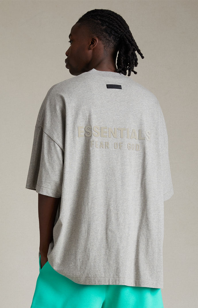 国内発送☆FEAR OF GOD☆V-NECK T-SHIRT/DARK HEATHER Heavy Jersey V-Neck Tee - Black | Fear of God ATHLETICS