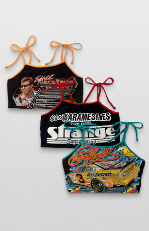 Upcycled Dark Racing Tank Top image number 4