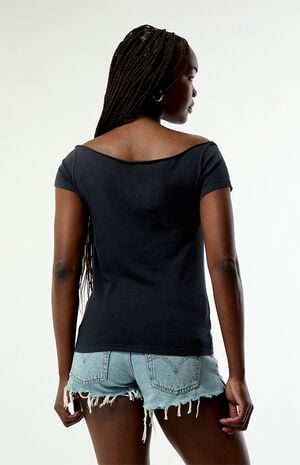 x Gov Ball Bodega Off-The-Shoulder T-Shirt image number 4