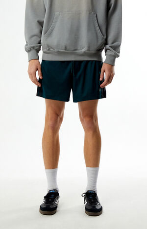 Green Jacquard Shorts image number 2