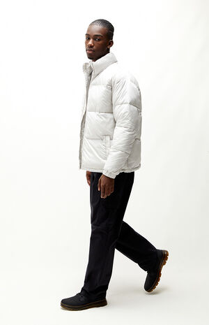 Solid Puffer Jacket image number 4