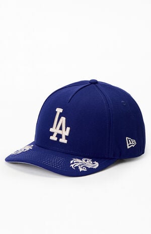 Los Angeles Dodgers 9FORTY A-Frame Wordmark Snapback Hat image number 2