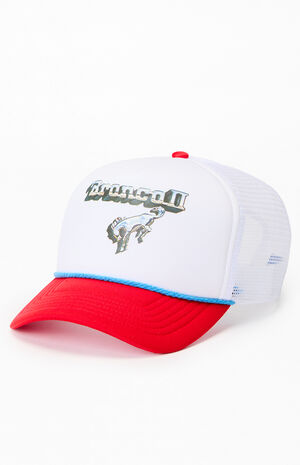 Chrome Bronco Trucker Hat image number 6