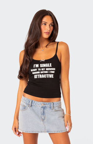 I'm Single Tank Top image number 1