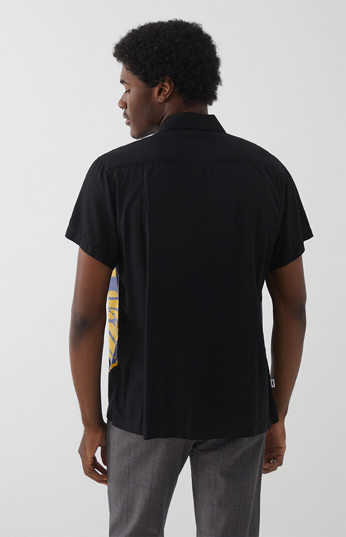 Effect Woven Camp Shirt